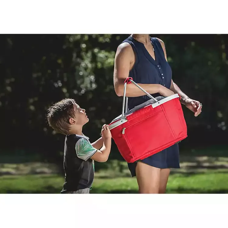 Serving & Entertaining-Kirklands Home Louisville Cardinals Cooler Basket Red