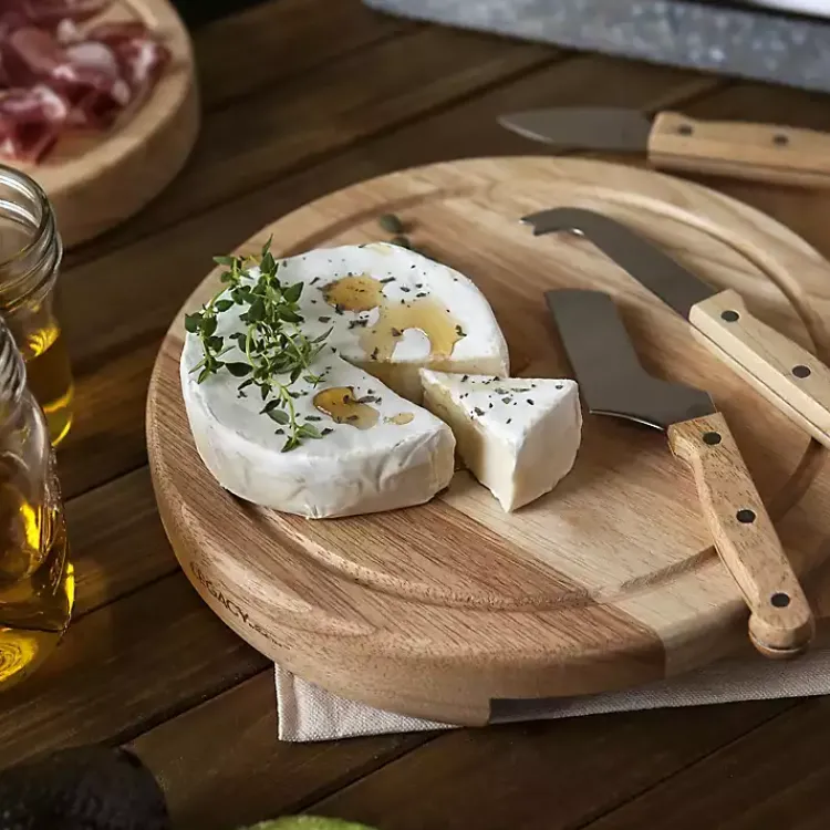 Serving & Entertaining-Kirklands Home Texas A&M University Cheese Board and Tool Set Tan