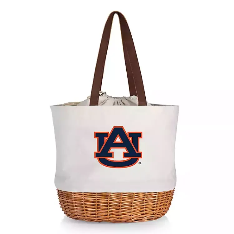 Serving & Entertaining-Kirklands Home Auburn Tigers Canvas Tote Bag Orange