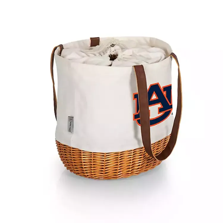 Serving & Entertaining-Kirklands Home Auburn Tigers Canvas Tote Bag Orange