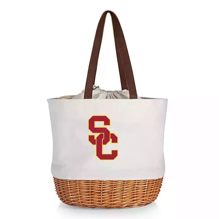 Serving & Entertaining-Kirklands Home USC Trojans Canvas Tote Bag Red