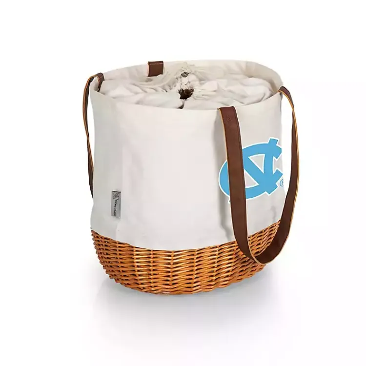 Serving & Entertaining-Kirklands Home North Carolina Canvas Tote Bag Blue