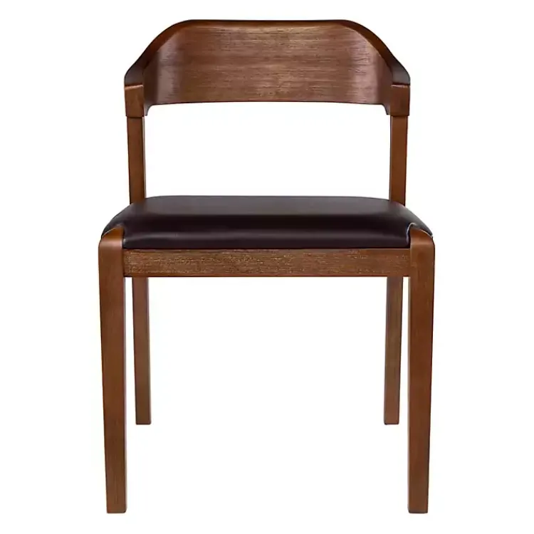 Dining Chairs-Kirklands Home Chestnut Ramus Dining Side Chairs, Set of 2 Brown