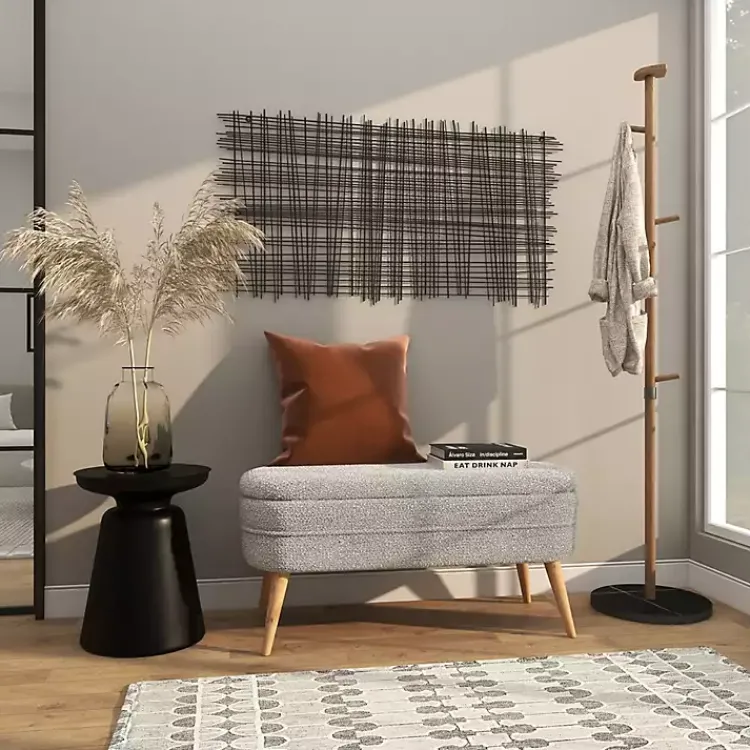 Accent & End Tables-Kirklands Home Metal Bell Shaped Accent Table Black