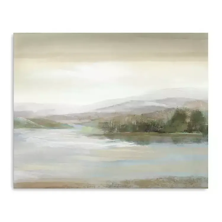 Canvas Art-Kirklands Home The Cove Canvas Art Print, 30x24 in. Gray