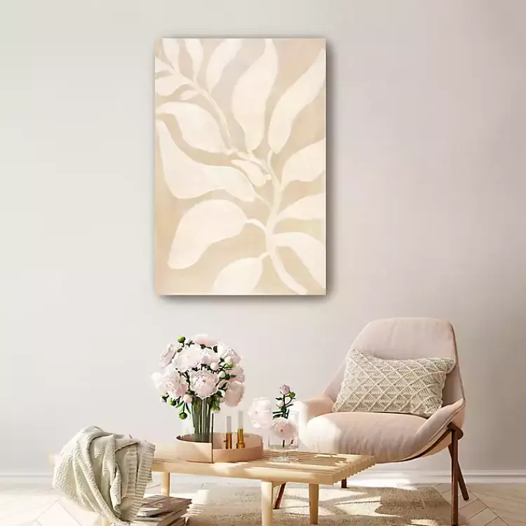 Canvas Art-Kirklands Home Sandy Boical Canvas Art Print, 24x36 in. Tan