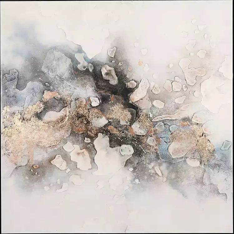 Canvas Art-Kirklands Home Golden Watercolor Framed Canvas Art Print