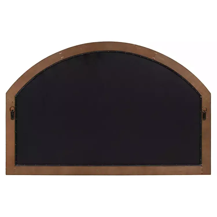 Decorative Mirrors-Kirklands Home Rustic Arch Holden Mirror Brown
