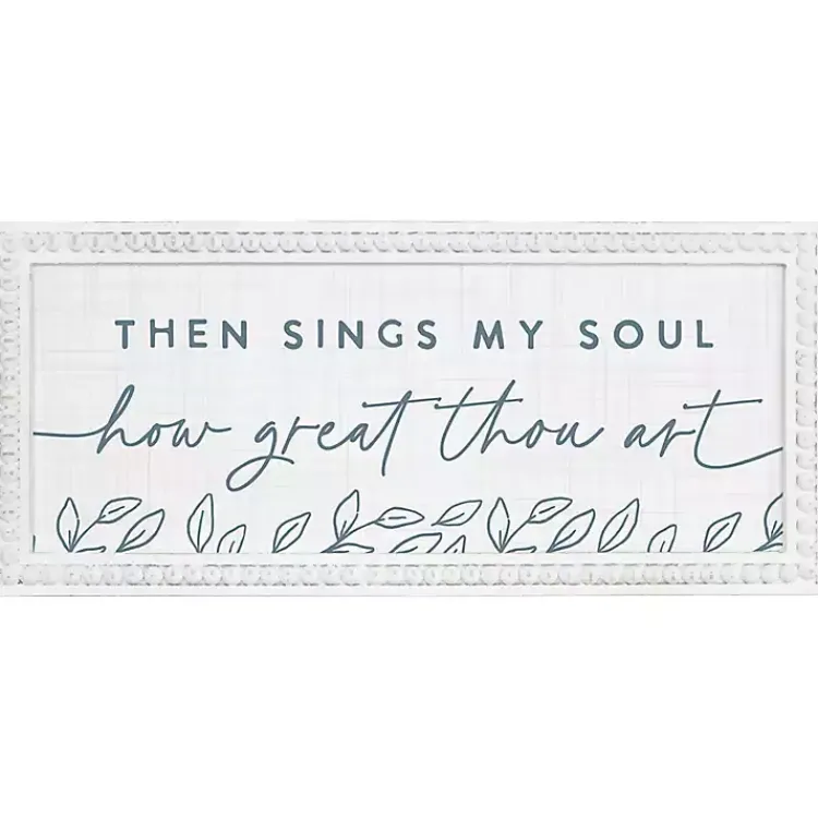 Wall Quotes & Signs-Kirklands Home How Great Thou Art Wall Plaque