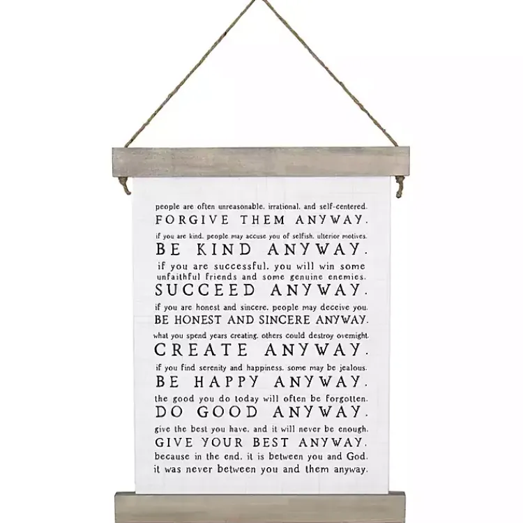 Wall Quotes & Signs-Kirklands Home Between You & God Wall Plaque