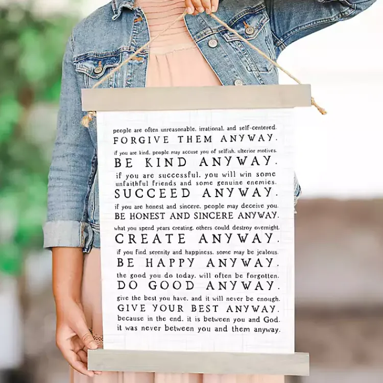 Wall Quotes & Signs-Kirklands Home Between You & God Wall Plaque