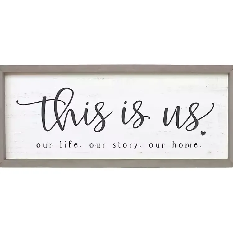 Wall Quotes & Signs-Kirklands Home This is Us Wall Plaque