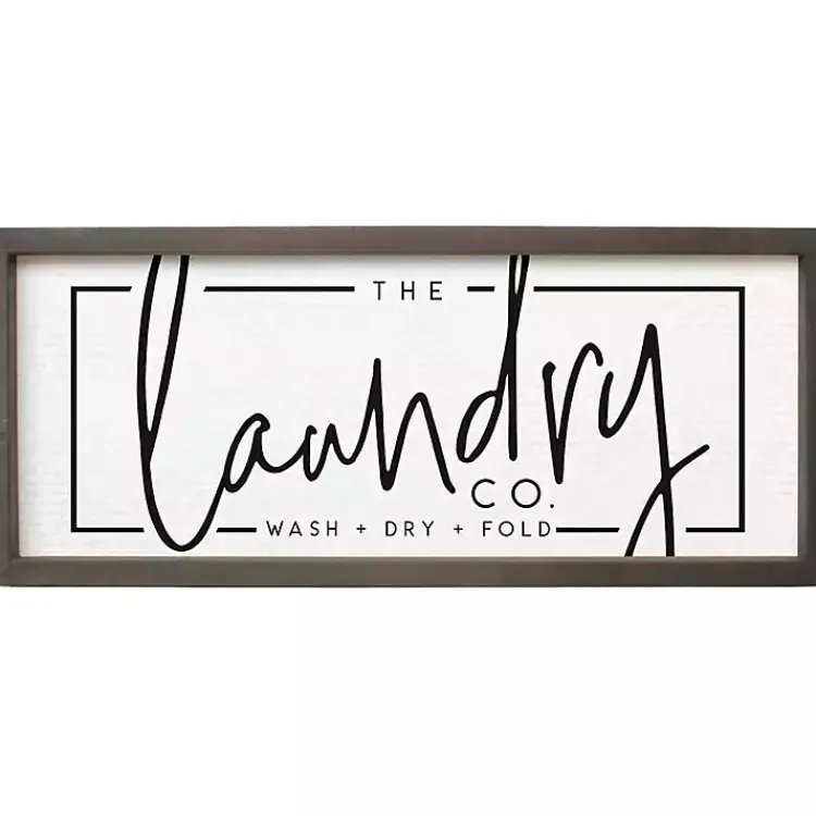 Wall Plaques-Kirklands Home The Laundry Co. Wall Plaque
