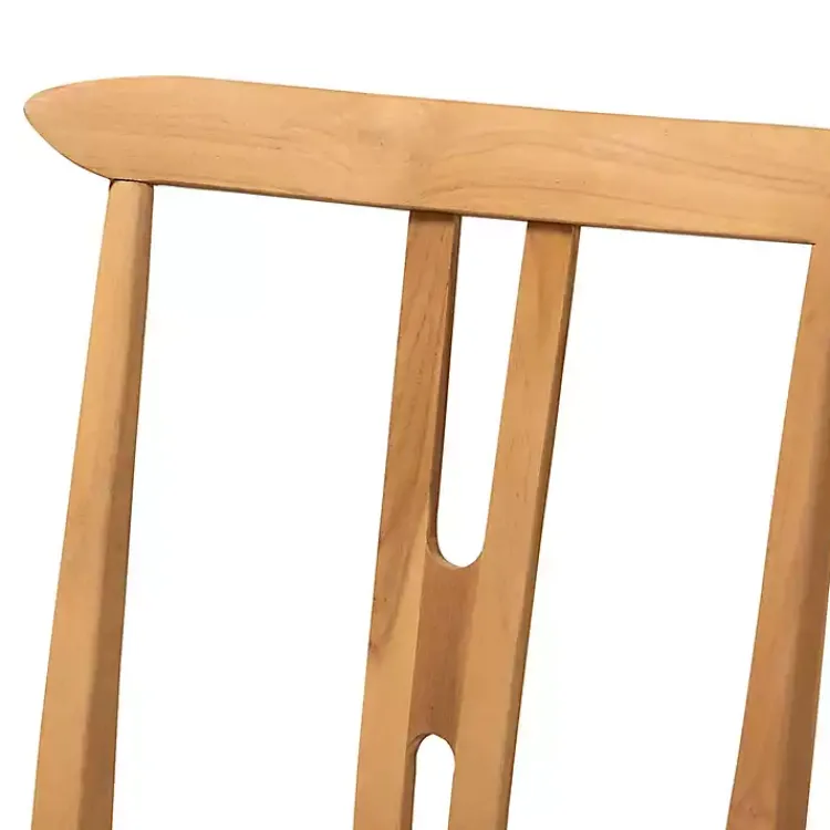 Dining Chairs-Kirklands Home Modern Bohemian Wishbone Dining Chairs, Set of 2 Tan