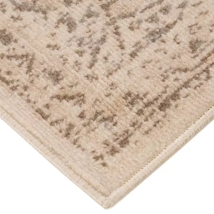 Area Rugs-Kirklands Home Cream Medallion Area Rug, 8x10 Ivory