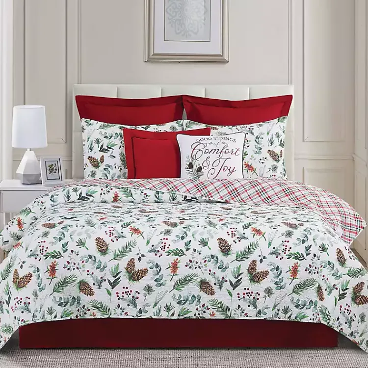 Quilts-Kirklands Home Jovie Pinecone 3-pc. Full/Queen Quilt Set