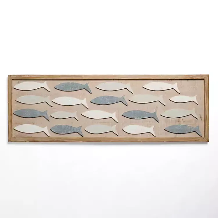 Wall Plaques-Kirklands Home Shoalmate Fish Wood Wall Plaque