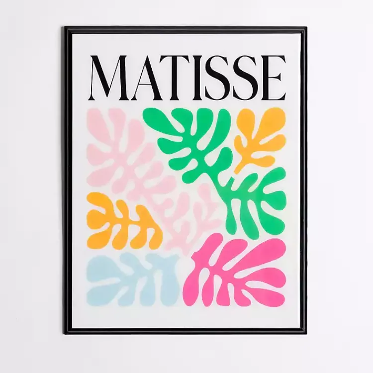Wall Plaques-Kirklands Home Matisse Colorful Botanical Wall Plaque Multi