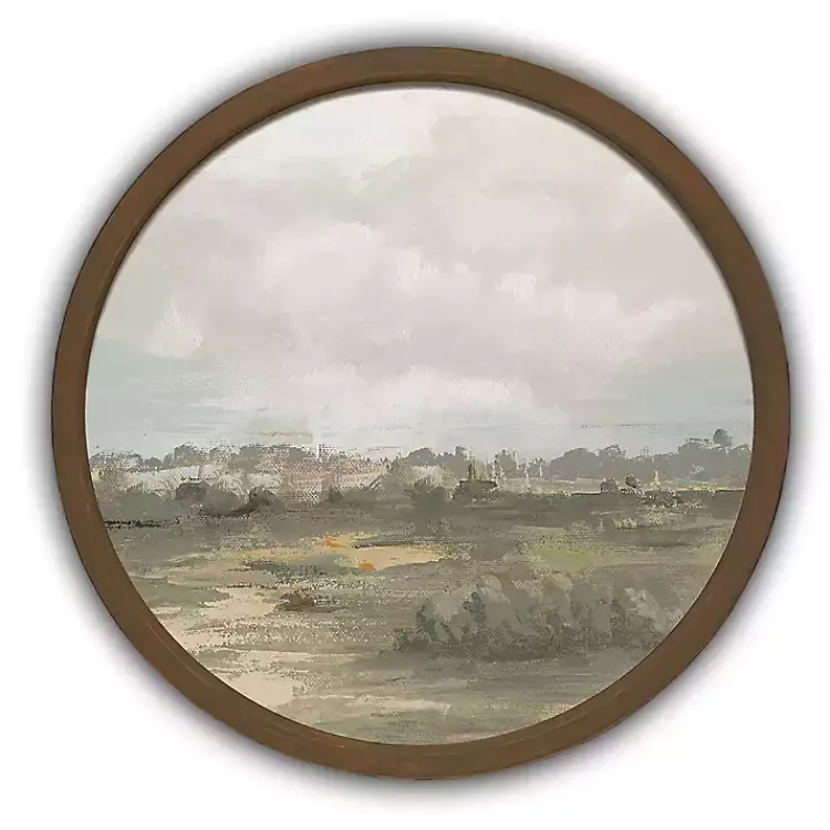 Framed Art-Kirklands Home Soft Calming Landscape Framed Art Print