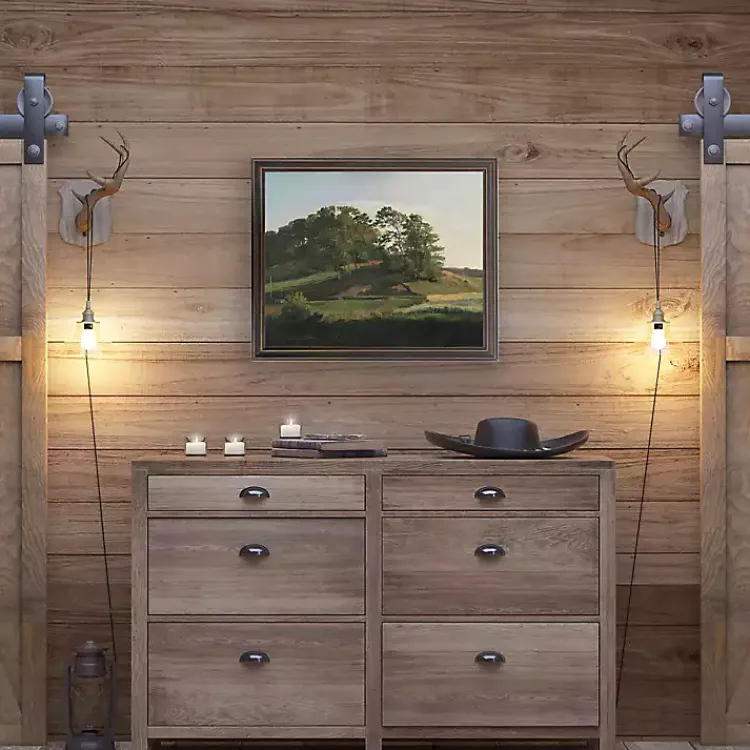 Framed Art-Kirklands Home Landscape Framed Art Print Green