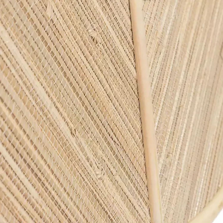 Decorative Mirrors-Kirklands Home Round Elyas Natural Rattan Wall Mirror