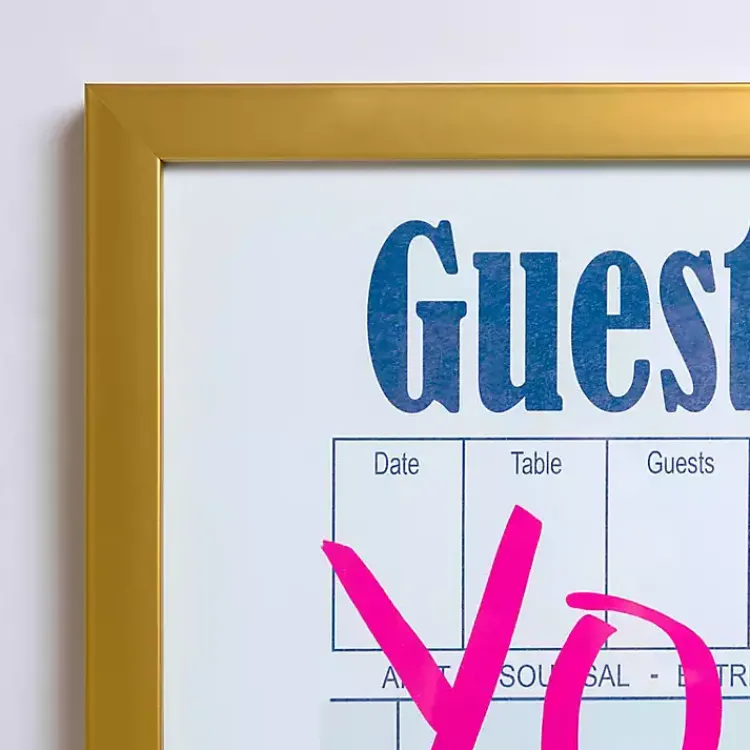 Wall Quotes & Signs-Kirklands Home You Look Great Guest Check Framed Art Print