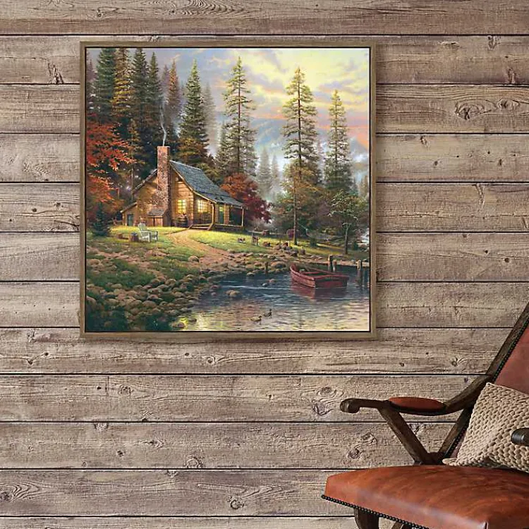 Canvas Art-Kirklands Home Peaceful Retreat Framed Canvas Art Print