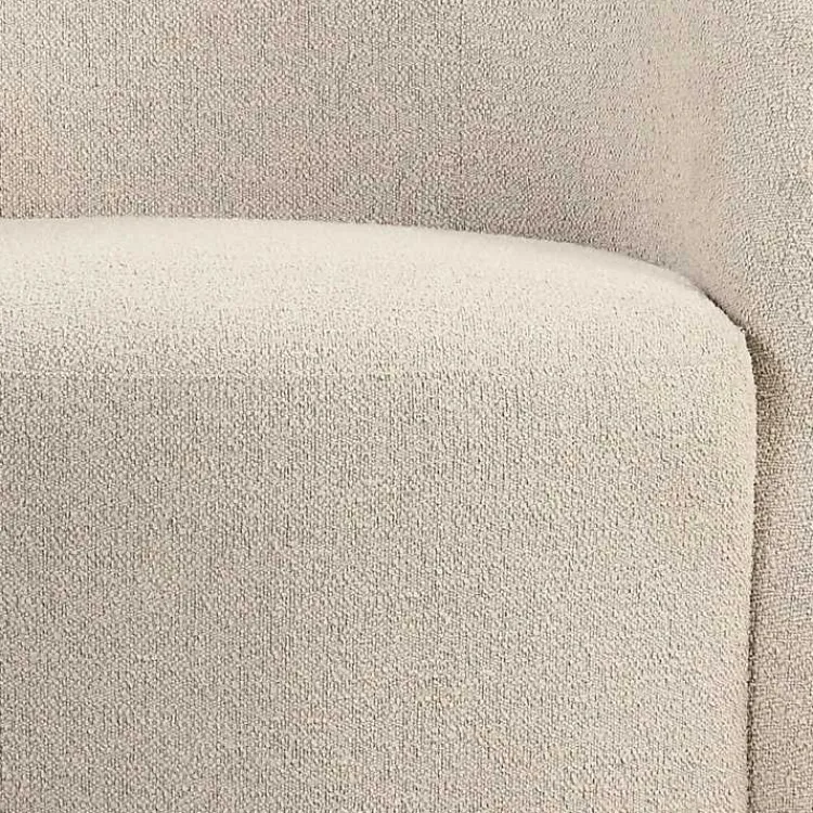 Accent Chairs-Kirklands Home Khaki Boucle Danielle Accent Chair Tan