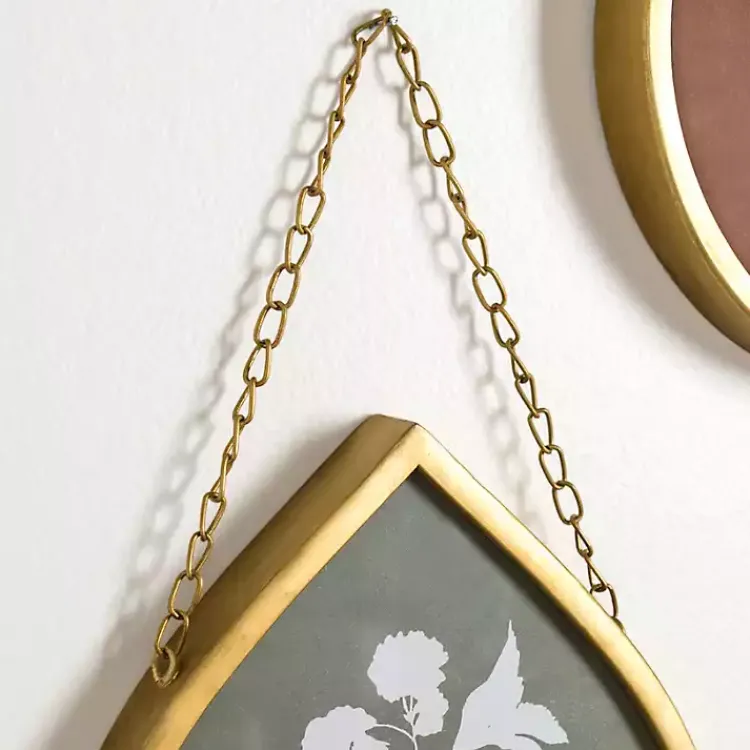 Framed Art-Kirklands Home Botanical Raindrop Framed Art Prints, Set of 3