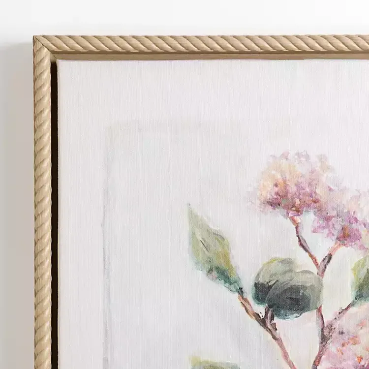 Canvas Art-Kirklands Home Pink Floral Still Life Framed Canvas Art Print Multi