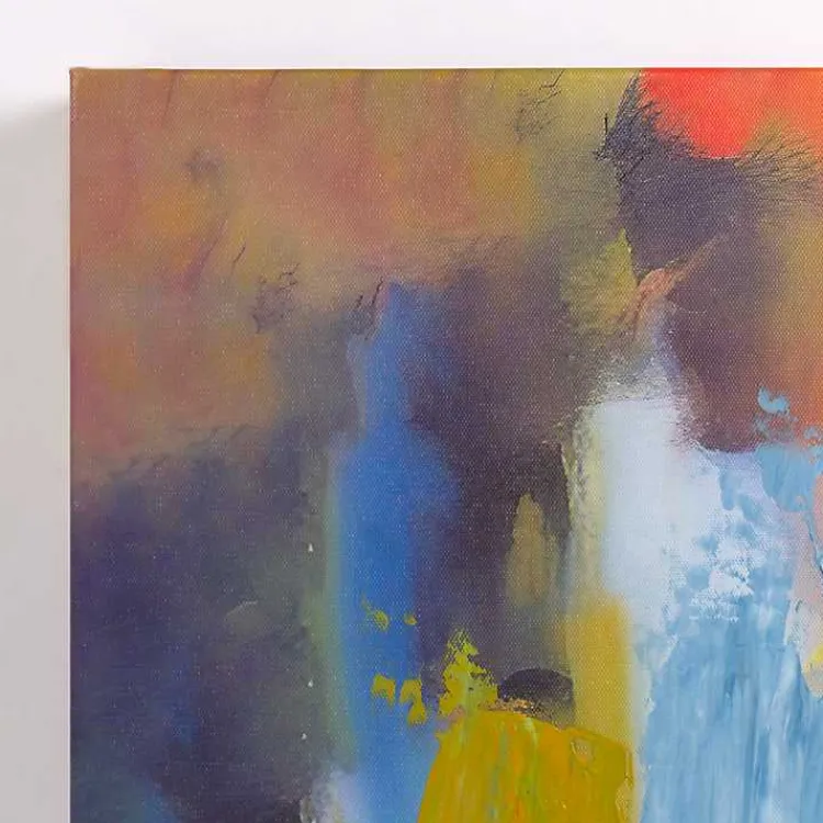 Canvas Art-Kirklands Home Colorful Saxophone Canvas Art Print Multi