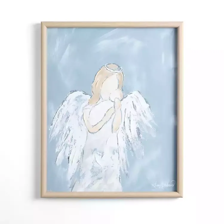 Framed Art-Kirklands Home Blue Angel I Framed Art Print