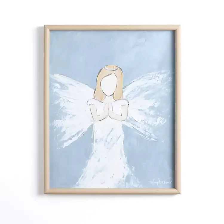 Framed Art-Kirklands Home Blue Angel II Framed Art Print