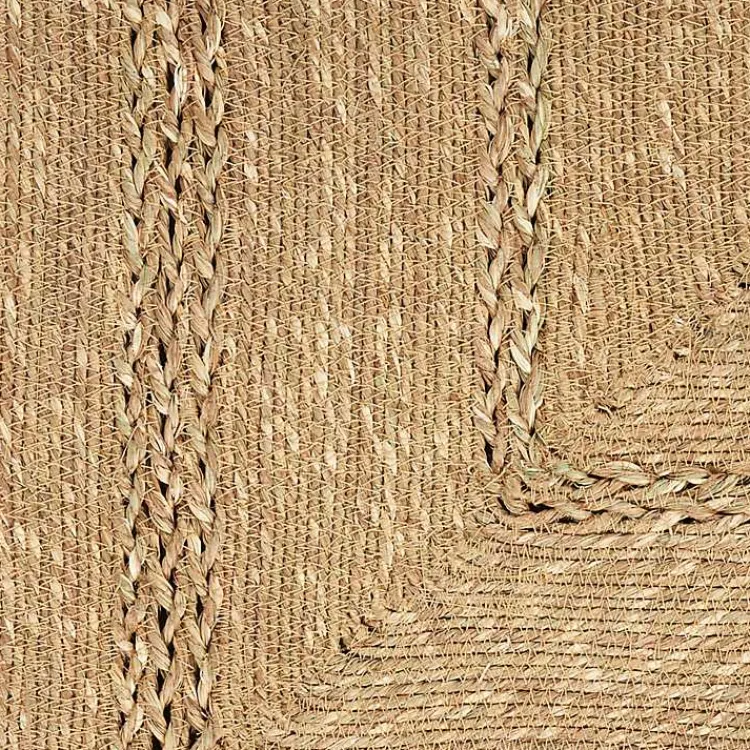 Area Rugs-Kirklands Home Natural Seagrass Indoor/Outdoor Area Rug, 4x6 Tan