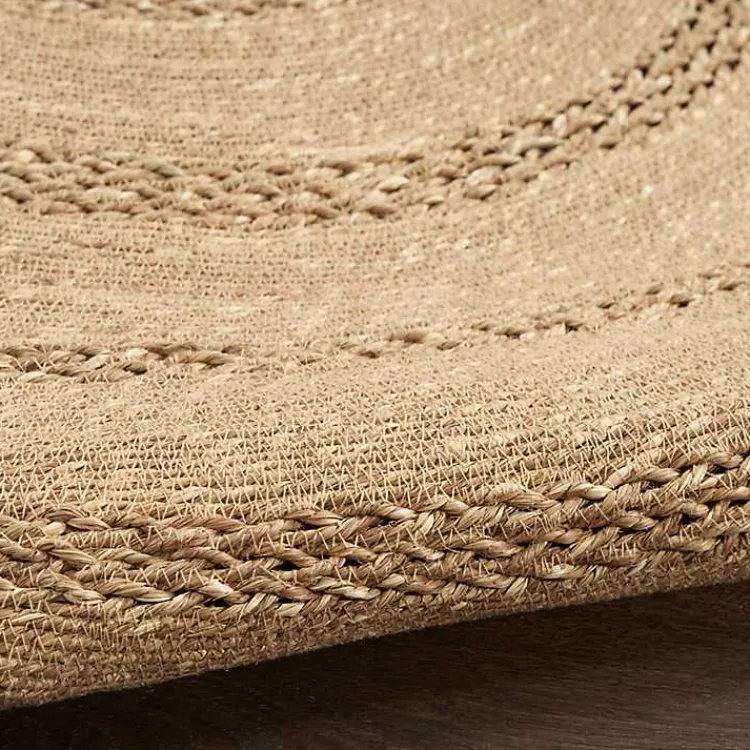 Area Rugs-Kirklands Home Natural Seagrass Indoor/Outdoor Area Rug, 5x5 Tan