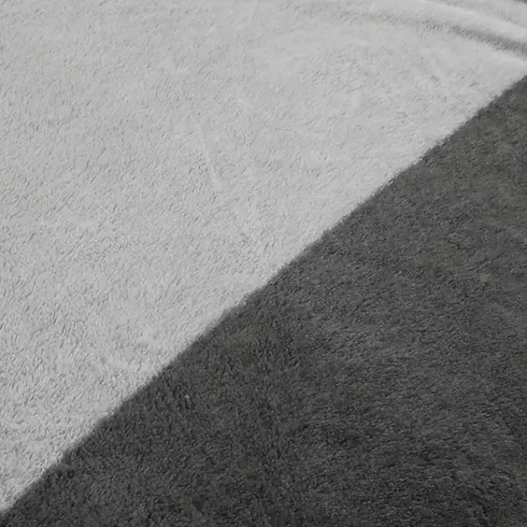 Comforters-Kirklands Home Color Block 3-pc. King Comforter Set Gray