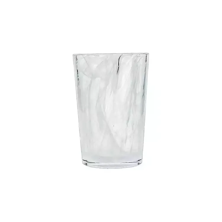 Glassware & Drinkware-Kirklands Home Fortessa Swirl Tall Glasses, Set of 6 White