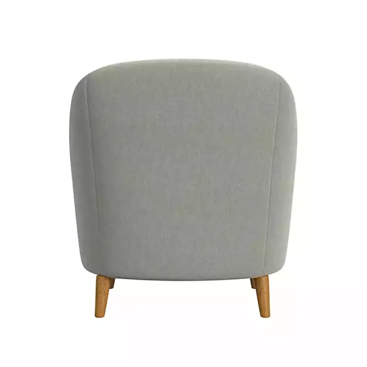 Accent Chairs-Kirklands Home Tufted Woven Accent Chair Gray