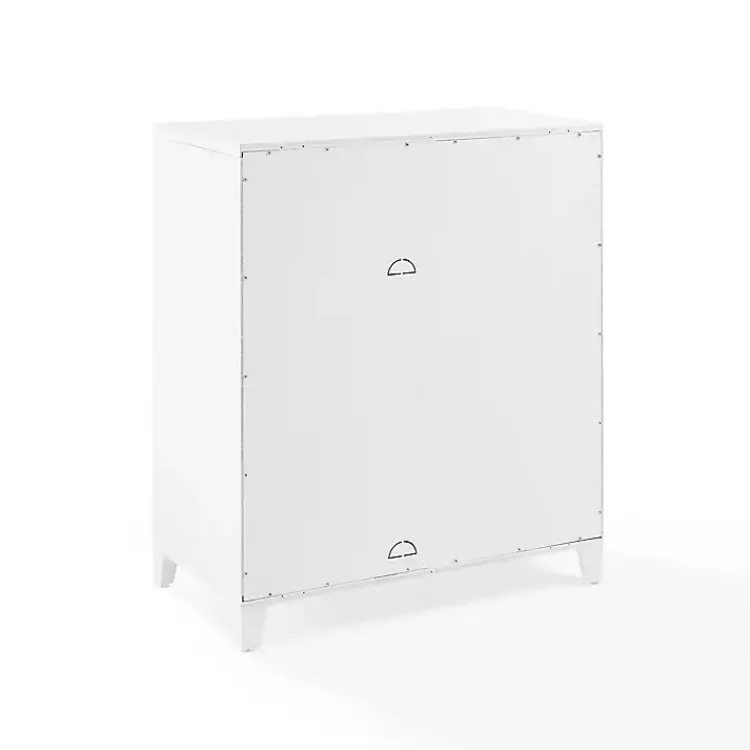 Cabinets & Sideboards-Kirklands Home & Gold Storage Cabinet White