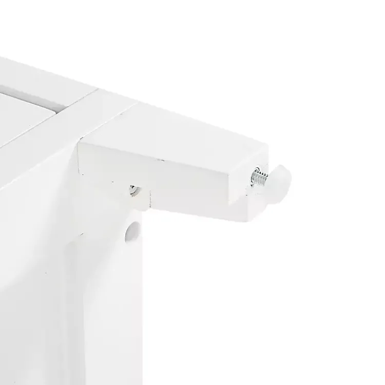 Cabinets & Sideboards-Kirklands Home & Gold Storage Cabinet White