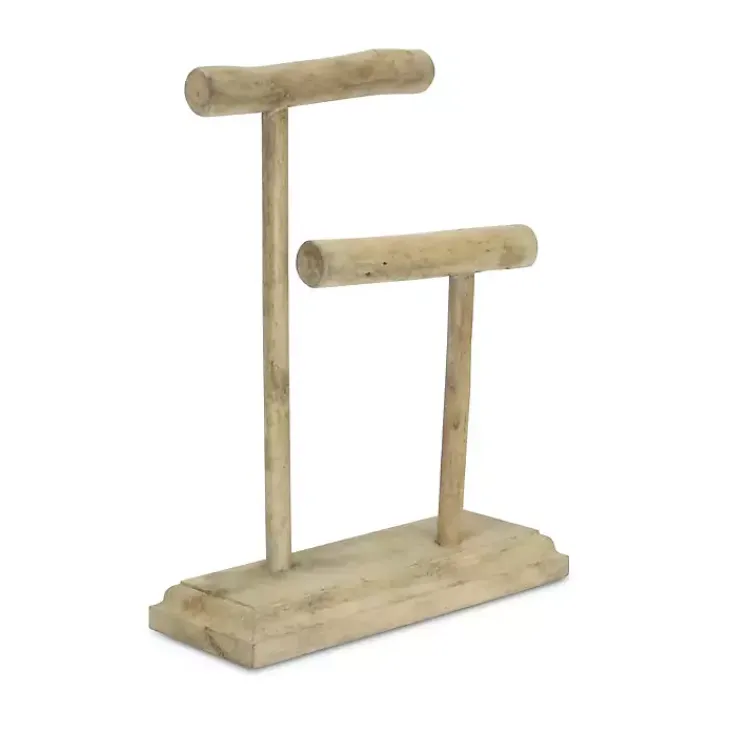 Bathroom Accessories-Kirklands Home Handmade Driftwood Medium Jewelry Stand Brown