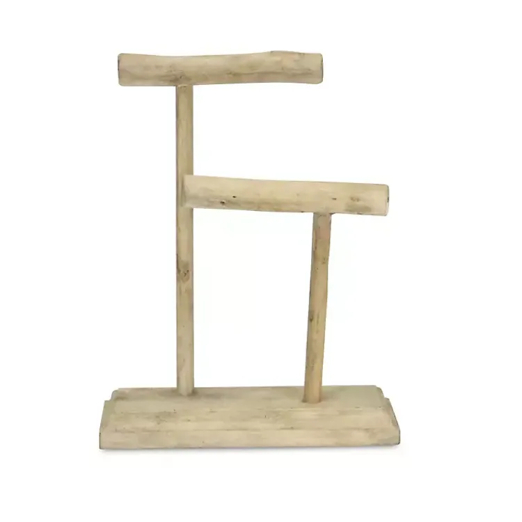 Bathroom Accessories-Kirklands Home Handmade Driftwood Medium Jewelry Stand Brown