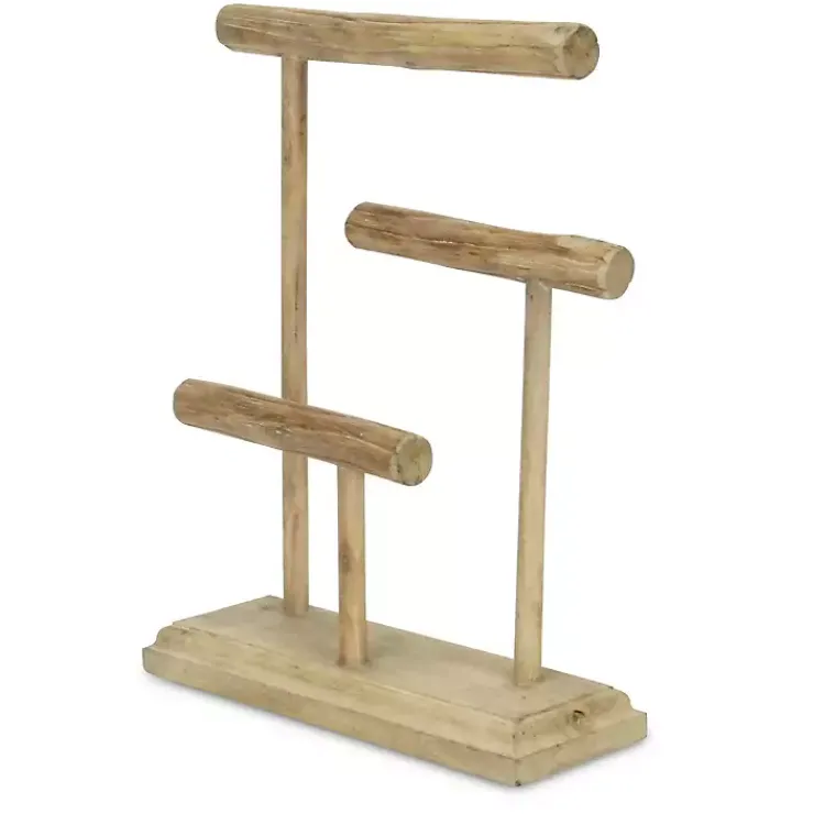 Bathroom Accessories-Kirklands Home Handmade Driftwood Large Jewelry Stand Brown