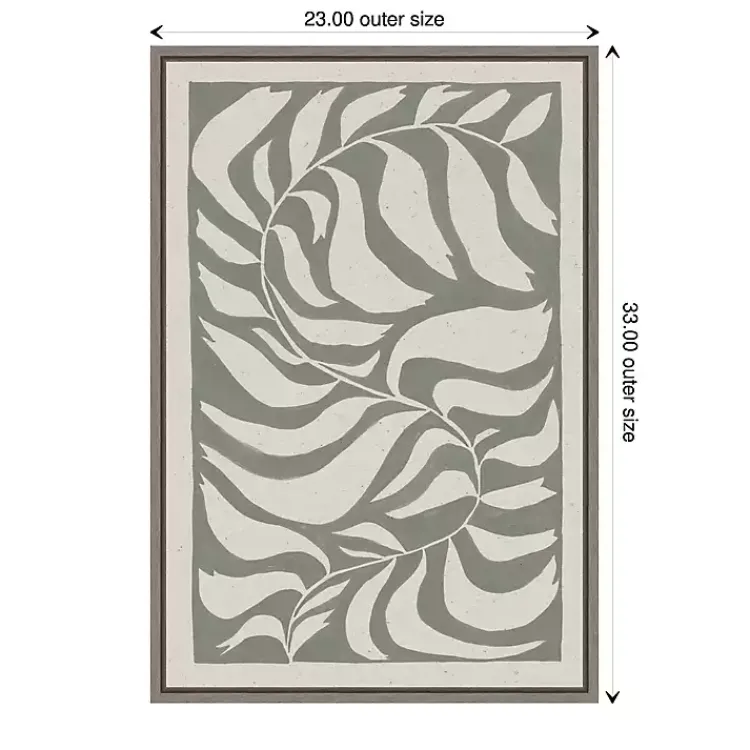 Canvas Art-Kirklands Home Winding Vine Framed Canvas Art Print