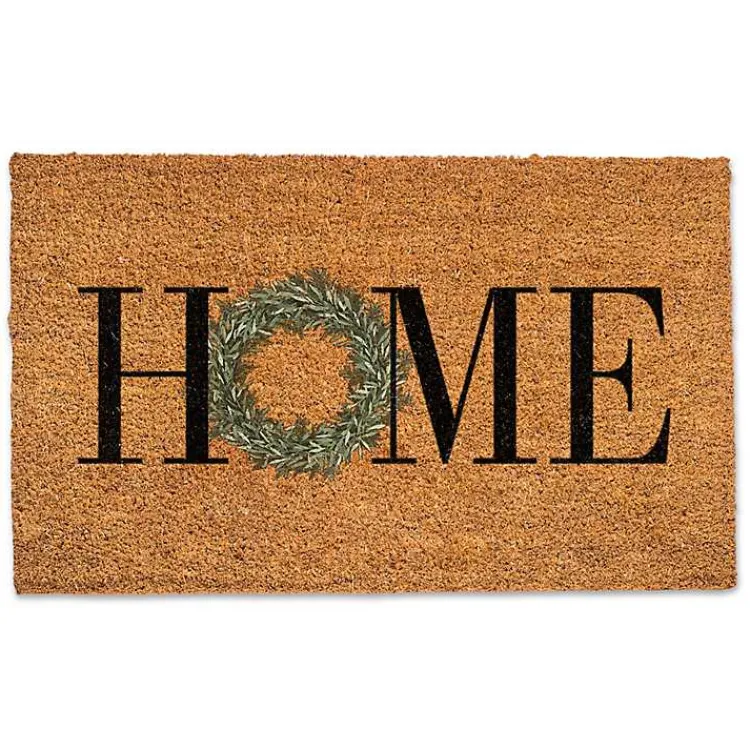 Doormats-Kirklands Home Home Wreath Doormat
