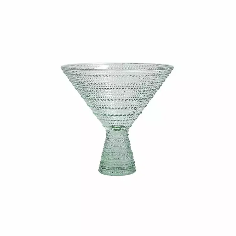 Glassware & Drinkware-Kirklands Home Fortessa Sage Jupiter Martini Glasses, Set of 4 Green