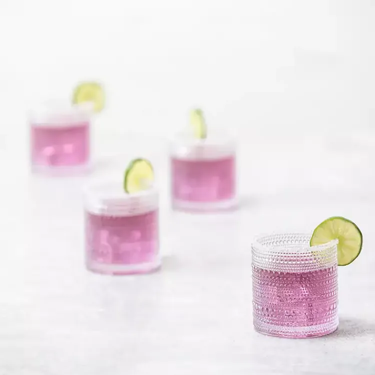 Glassware & Drinkware-Kirklands Home Fortessa Jupiter Short Glasses, Set of 6 Pink