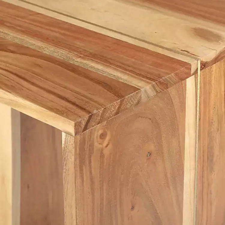 Accent & End Tables-Kirklands Home Natural Wood Umed Accent Table