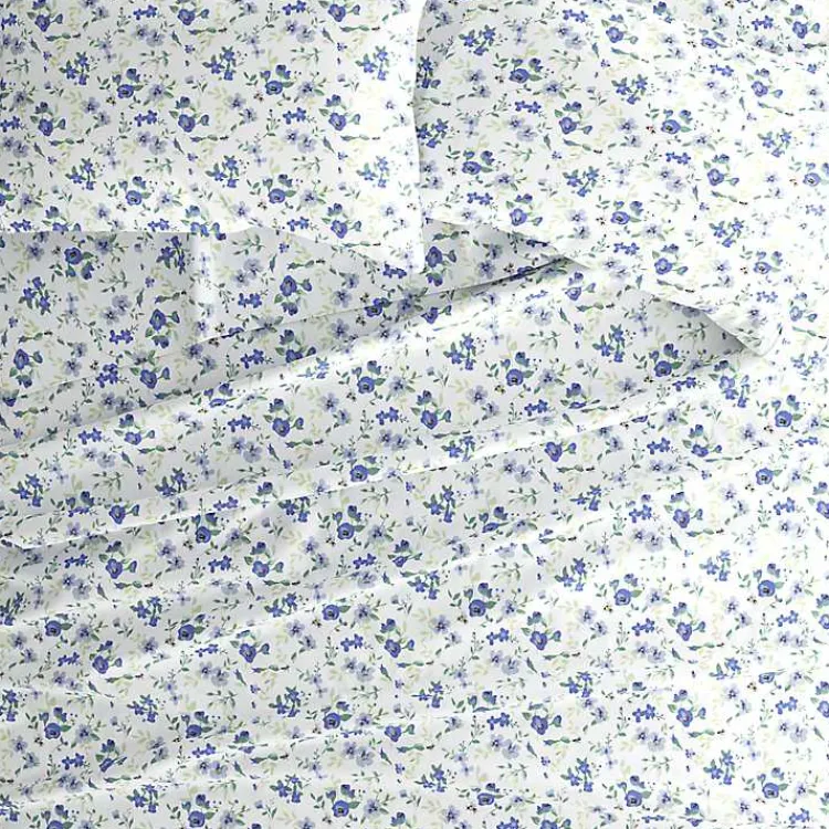 Bed Sheets-Kirklands Home Floral Farmhouse 4-pc. King Sheet Set