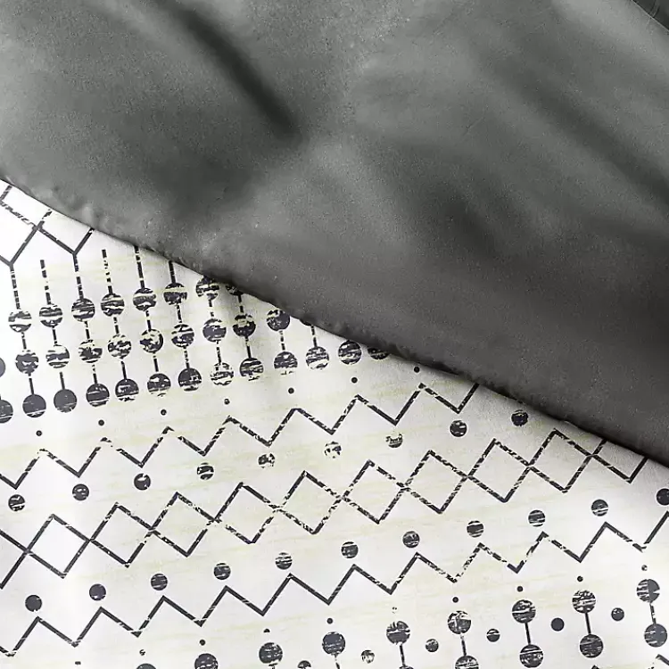 Duvets-Kirklands Home Gray Bohemian 2-pc. Twin Duvet Cover Set